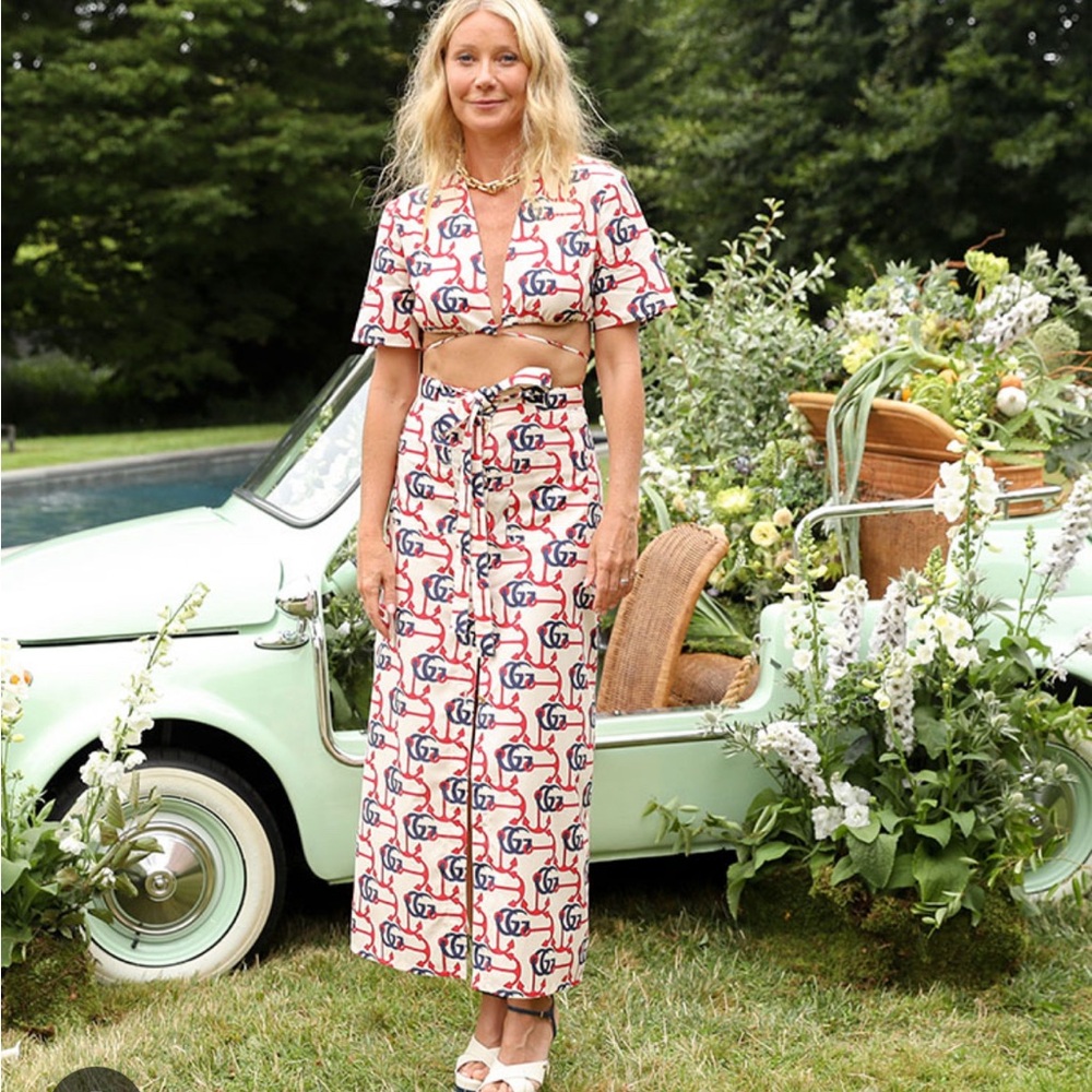 Double GG anchor Gucci outfit